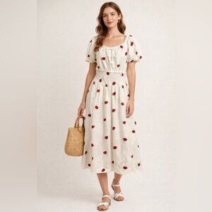 Parami Design Women’s Strawberry Dress Size S